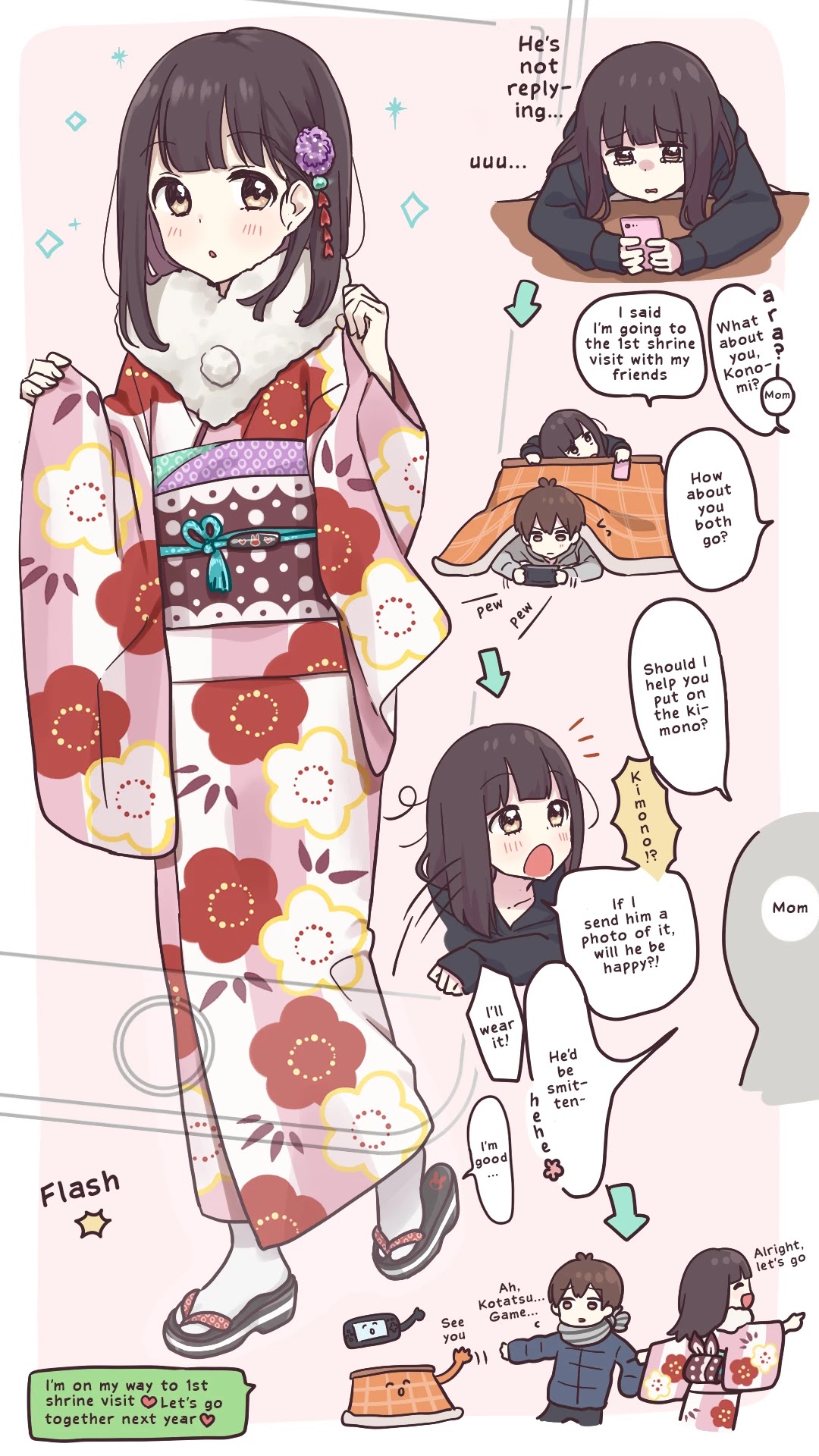 Menhera Shoujo Kurumi-chan Chapter 146 page 1 - Chapter 146