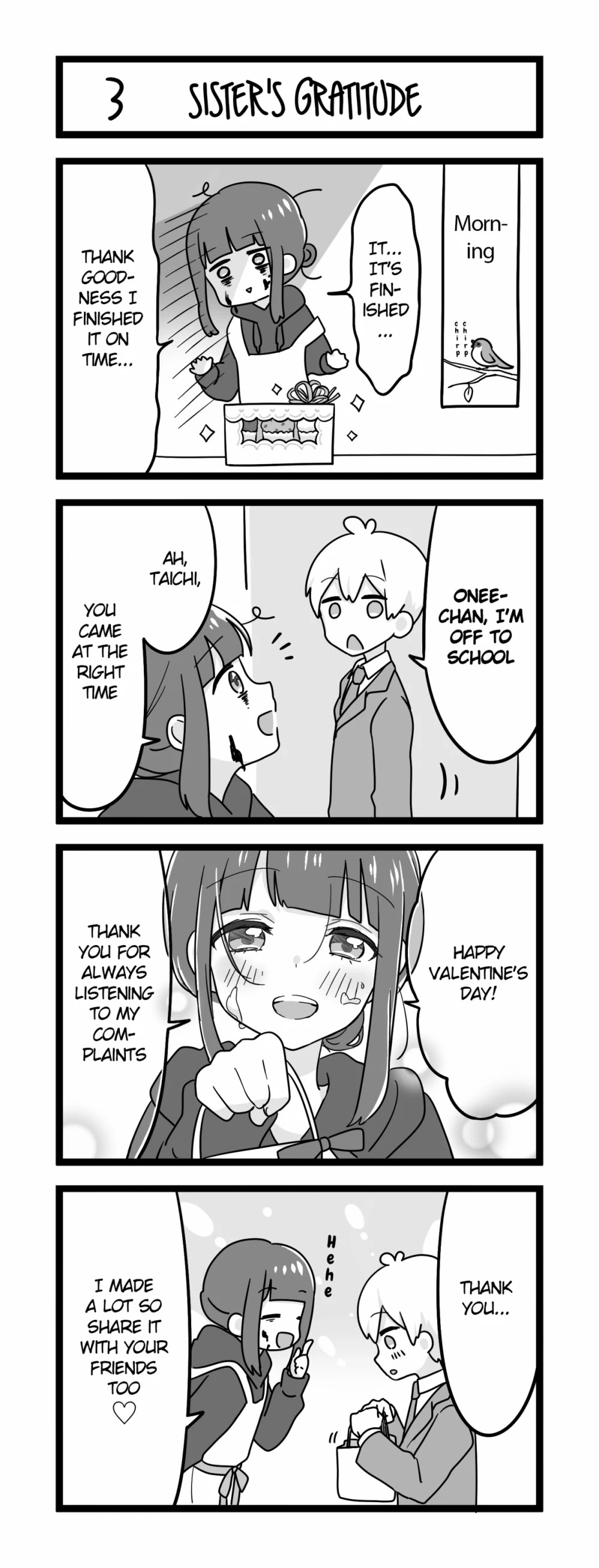 Menhera Shoujo Kurumi-chan Chapter 149 page 1 - Chapter 149: Sister's gratitude