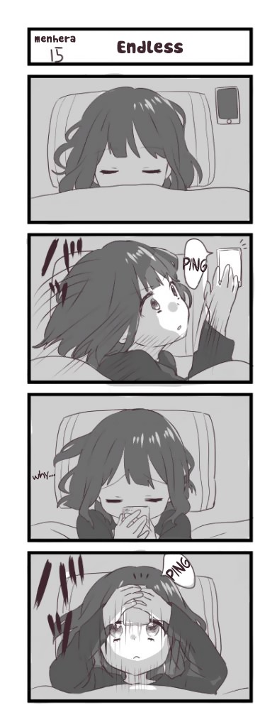 Menhera Shoujo Kurumi-chan Chapter 15 page 1 - Chapter 15: Endless