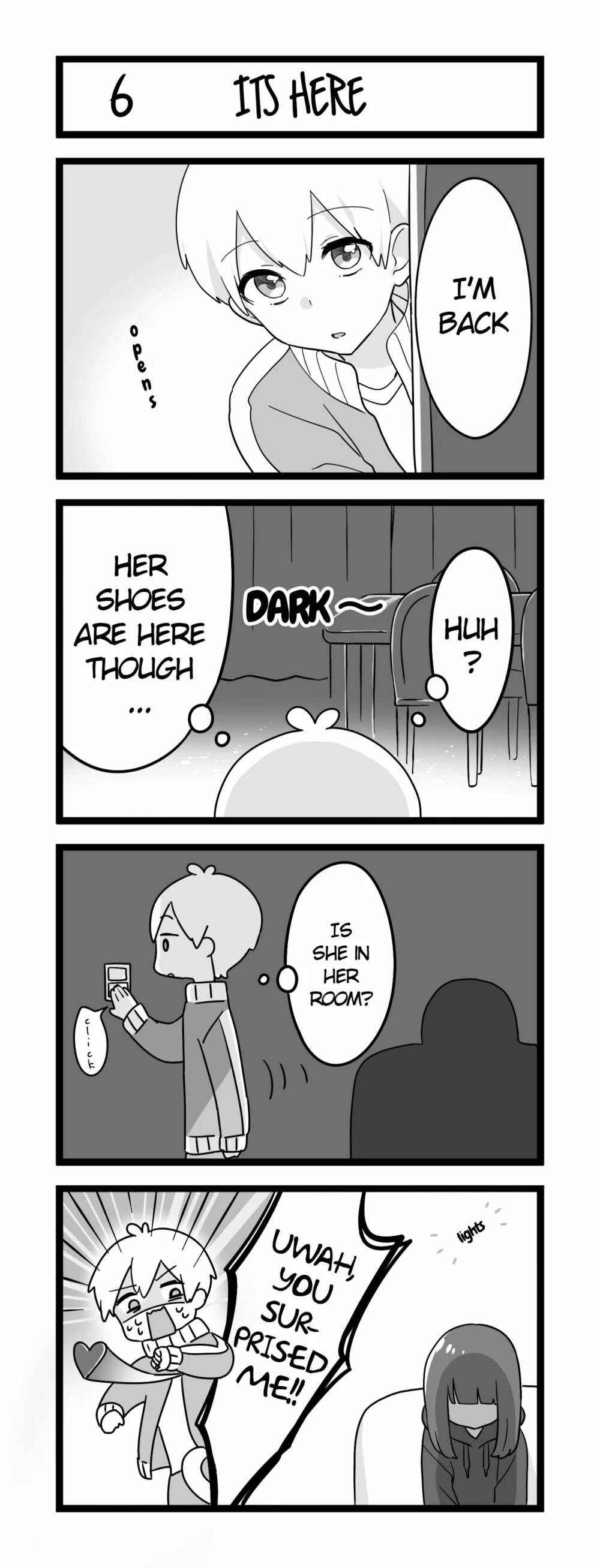 Menhera Shoujo Kurumi-chan Chapter 152 page 1 - Chapter 152: It's Here