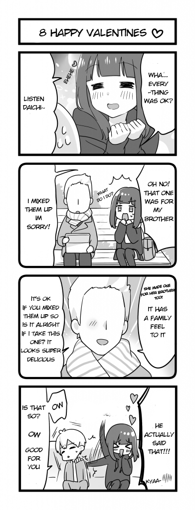 Menhera Shoujo Kurumi-chan Chapter 154 page 1 - Chapter 154: Happy Valentine's