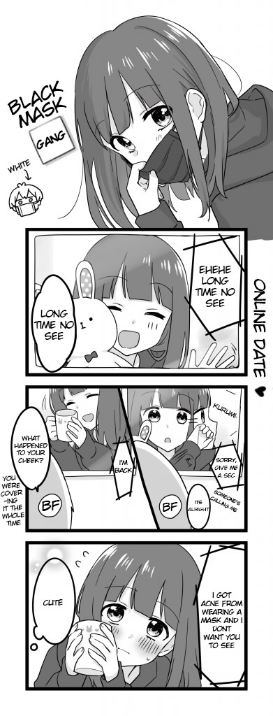 Menhera Shoujo Kurumi-chan Chapter 158 page 1 - Chapter 158: Online Date