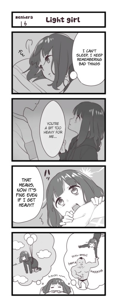 Menhera Shoujo Kurumi-chan Chapter 16 page 1 - Chapter 16: Light girl