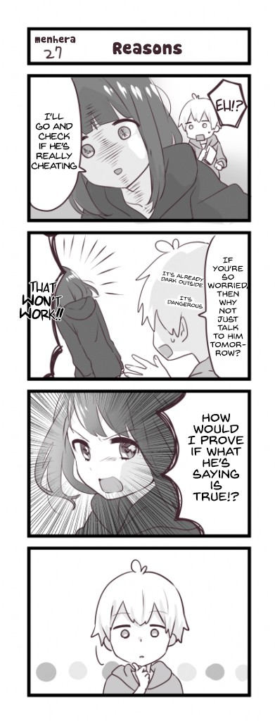 Menhera Shoujo Kurumi-chan Chapter 27 page 1 - Chapter 27: Reasons