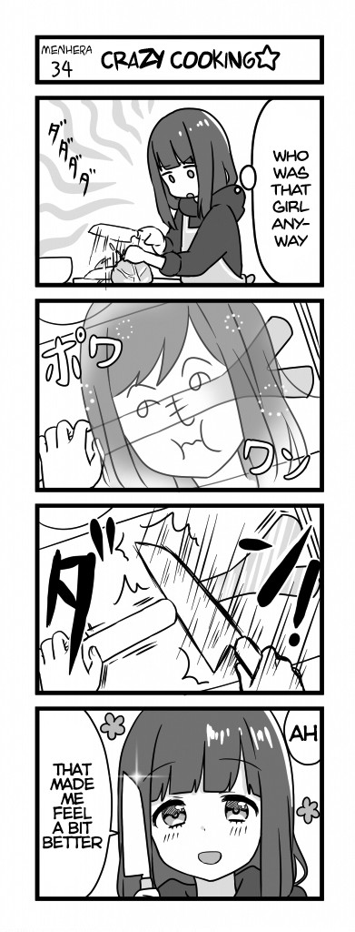 Menhera Shoujo Kurumi-chan Chapter 34 page 1 - Chapter 34: Crazy cooking ✰
