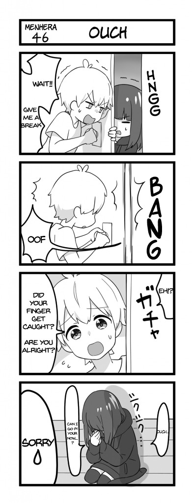 Menhera Shoujo Kurumi-chan Chapter 46 page 1 - Chapter 46: Ouch