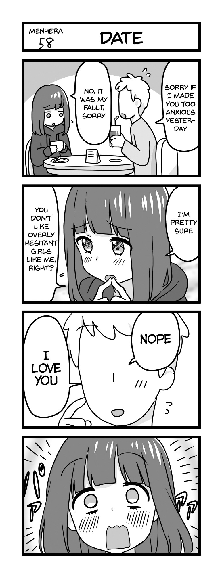 Menhera Shoujo Kurumi-chan Chapter 58 page 1 - Chapter 58: Date