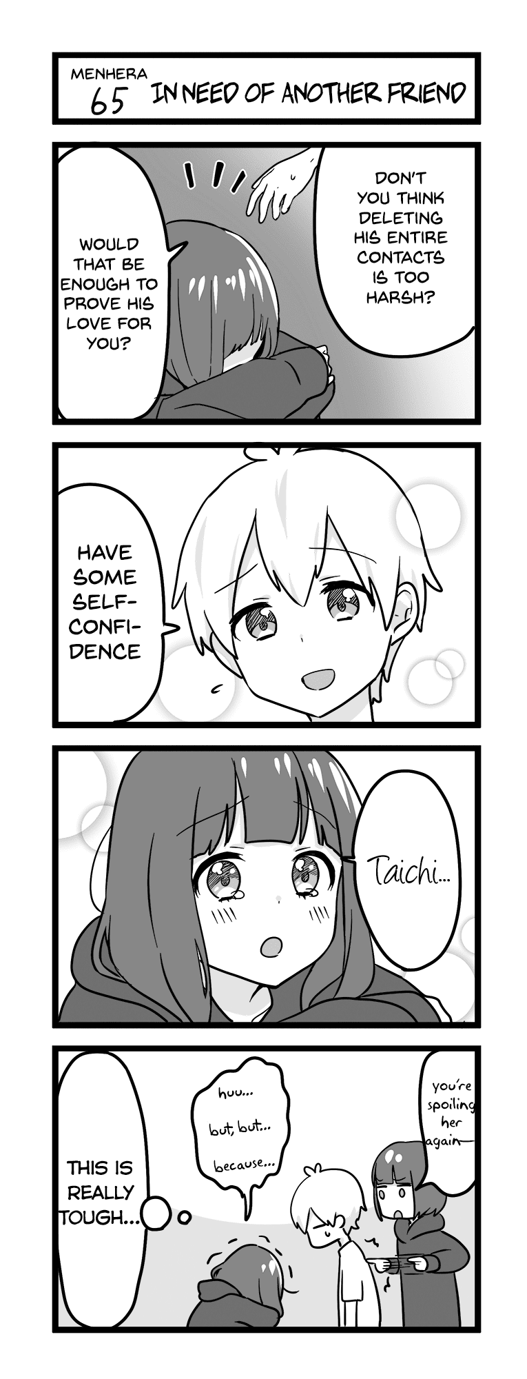 Menhera Shoujo Kurumi-chan Chapter 65 page 1 - Chapter 65: In need of another friend