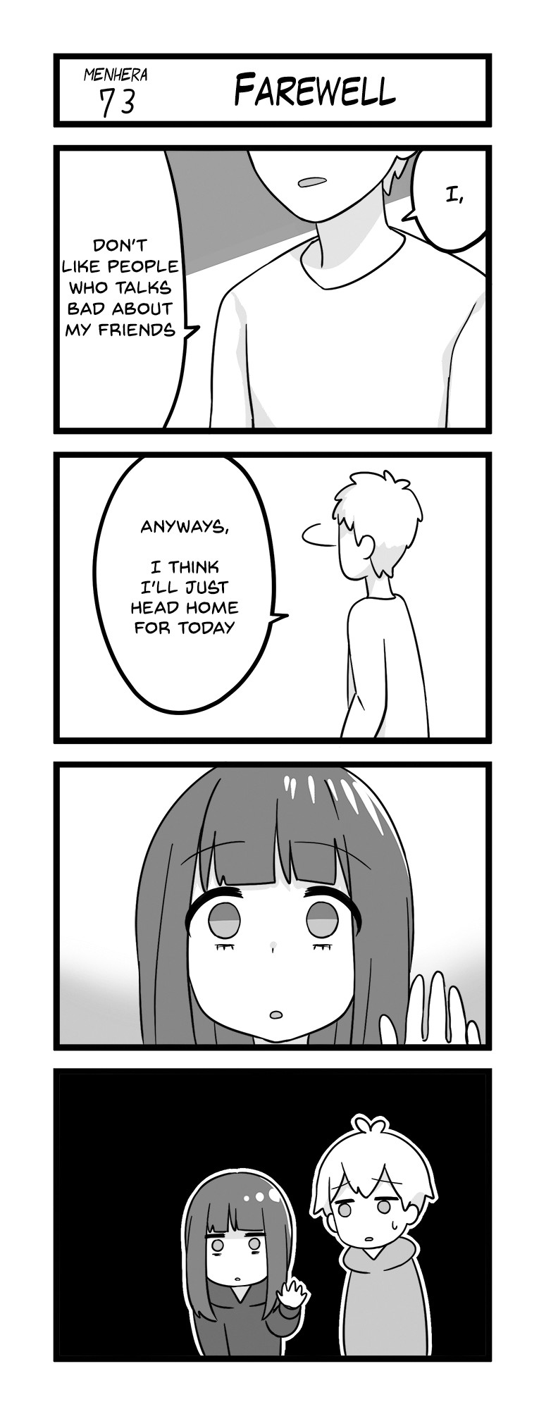 Menhera Shoujo Kurumi-chan Chapter 73 page 1 - Chapter 73: Farewell