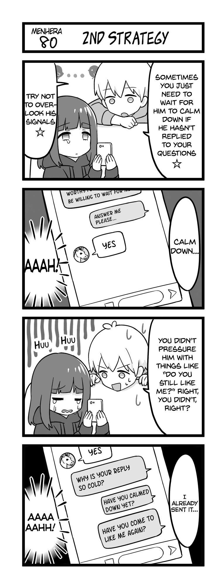 Menhera Shoujo Kurumi-chan Chapter 80 page 1 - Chapter 80: 2nd strategy