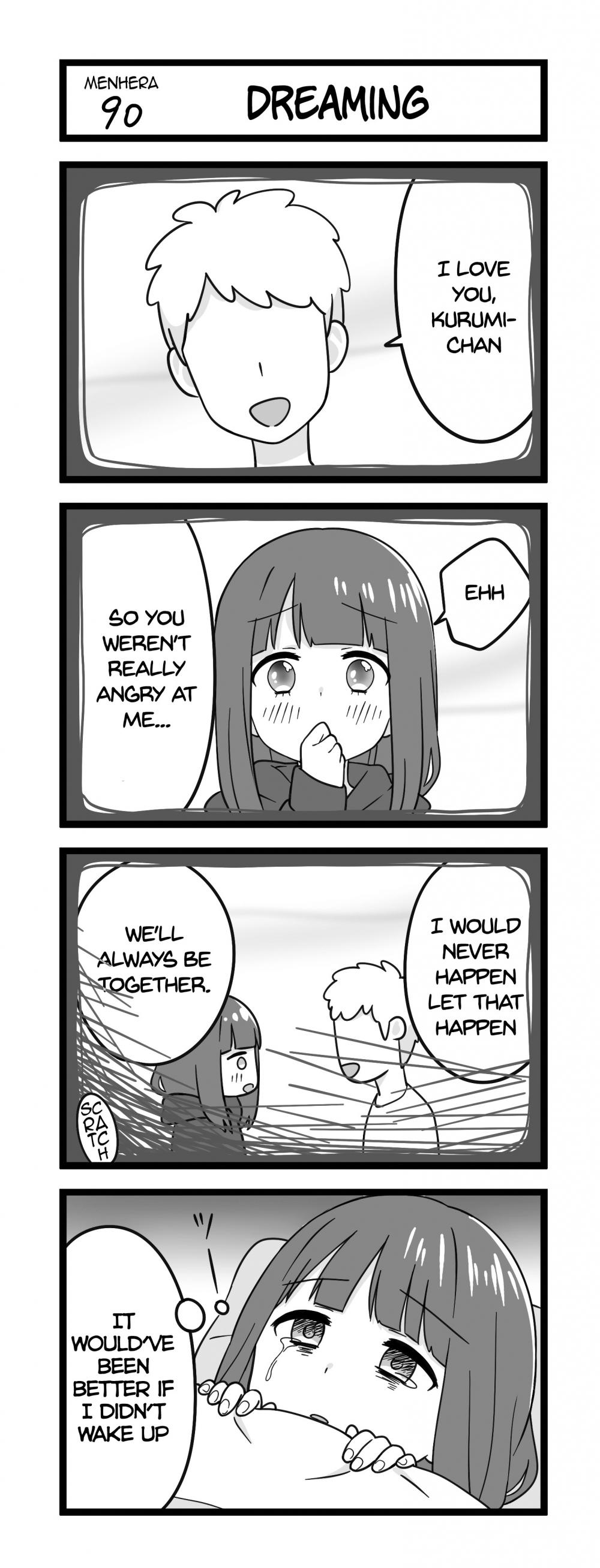 Menhera Shoujo Kurumi-chan Chapter 90 page 1 - Chapter 90: Dreaming