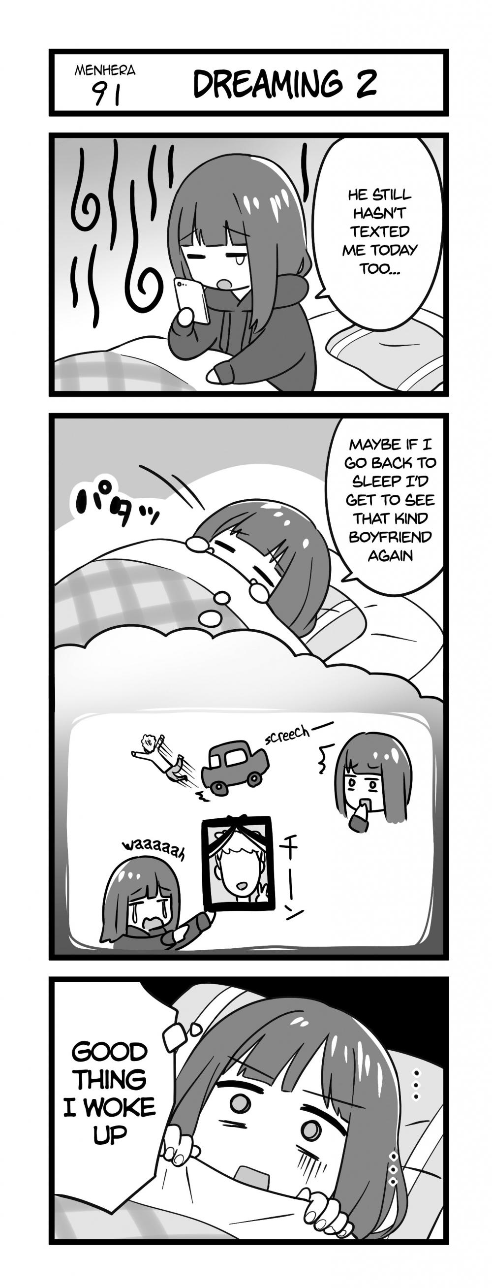 Menhera Shoujo Kurumi-chan Chapter 91 page 1 - Chapter 91: Dreaming 2