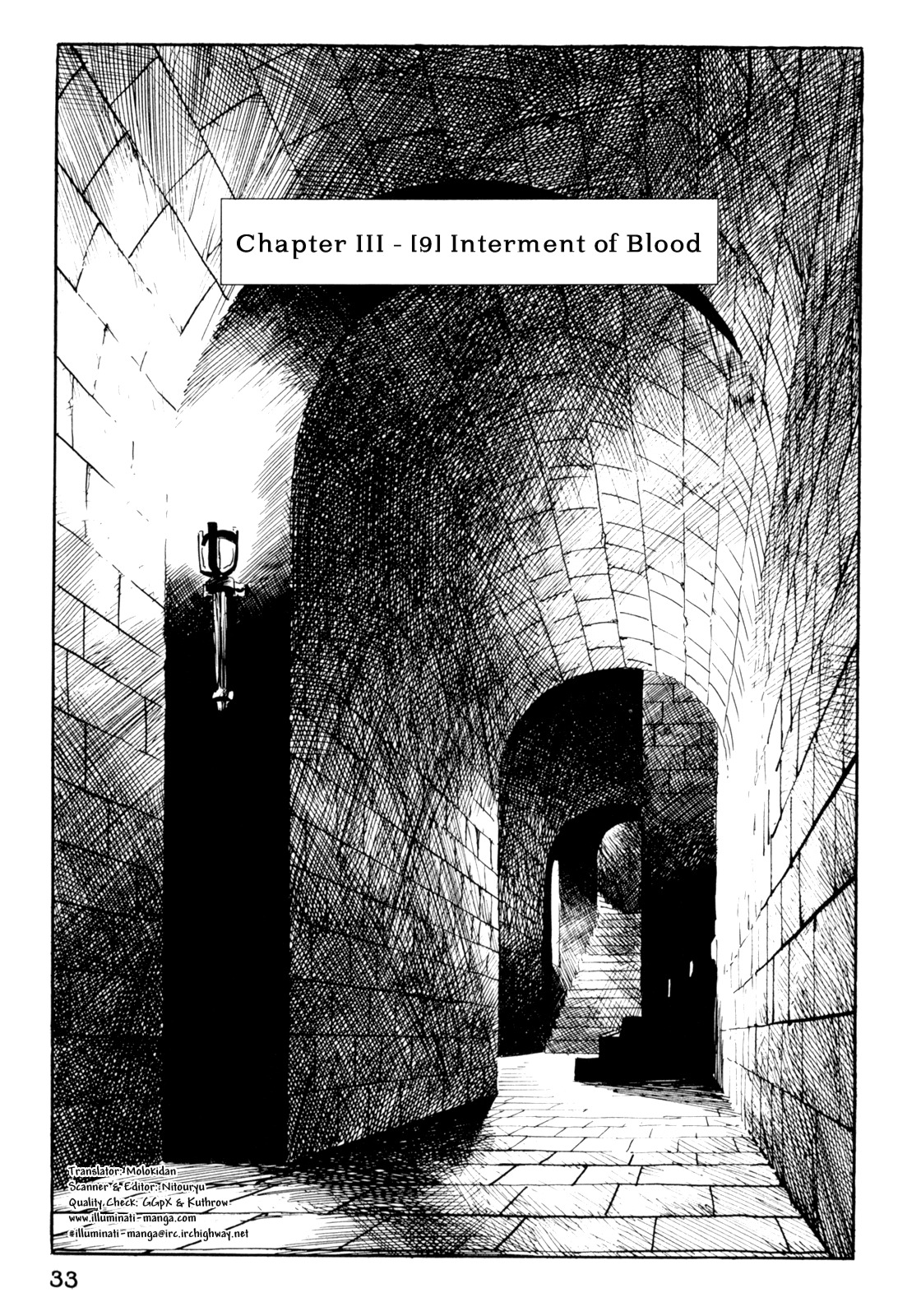 Mephisto Chapter 13 page 1 - Chapter 13: III: The Judged 9: Interment of Blood
