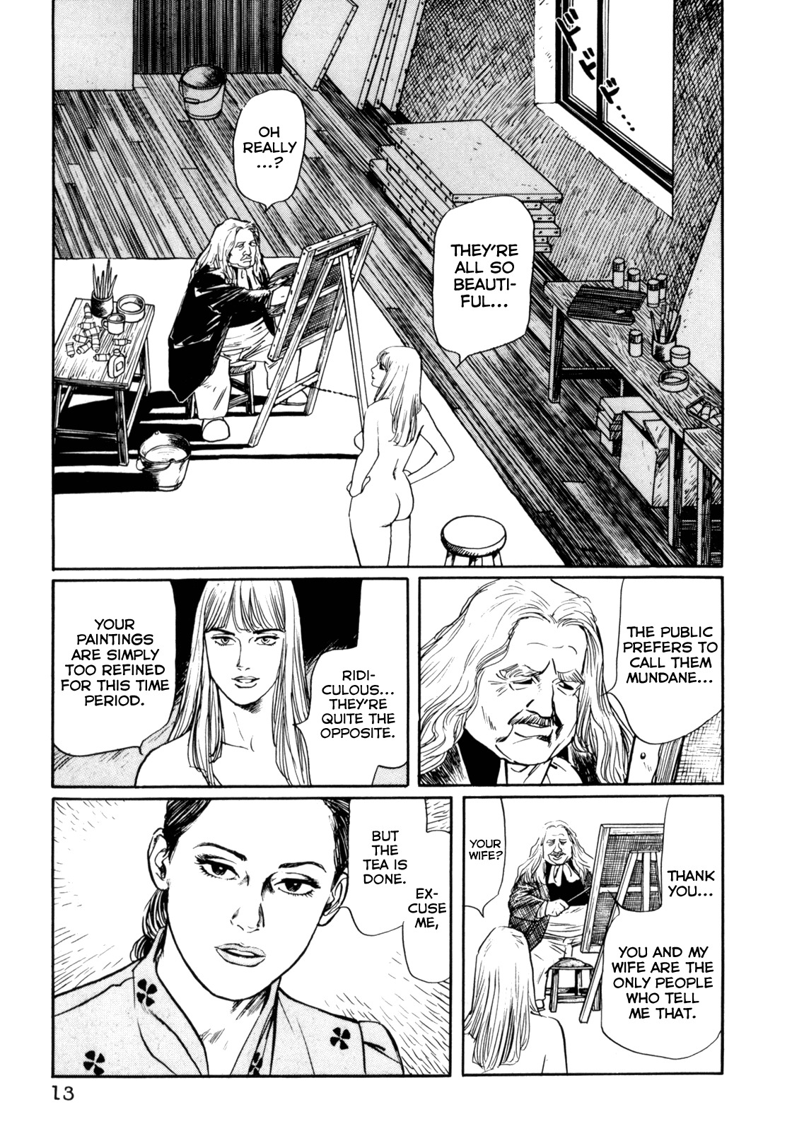 Mephisto Chapter 22 page 13 - Chapter 22: VI: The Strange Chronicles of Alma 1: Painted Hell