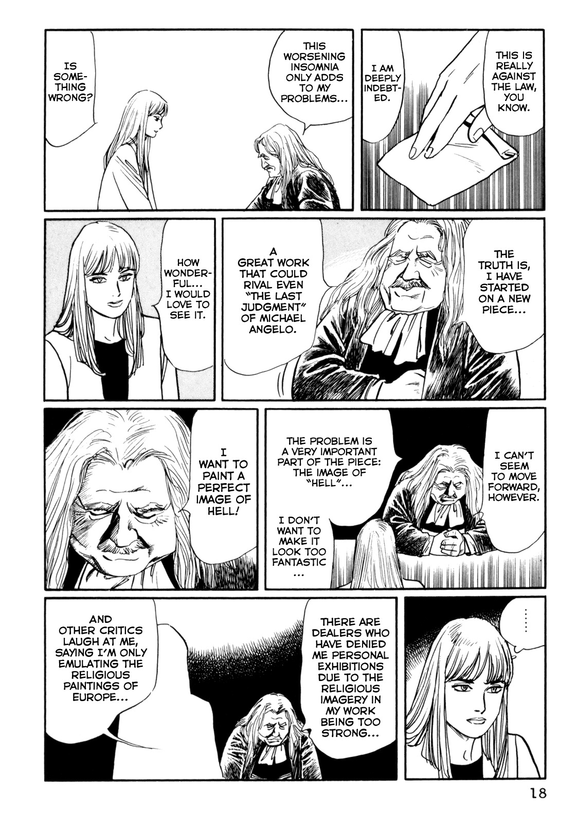 Mephisto Chapter 22 page 18 - Chapter 22: VI: The Strange Chronicles of Alma 1: Painted Hell