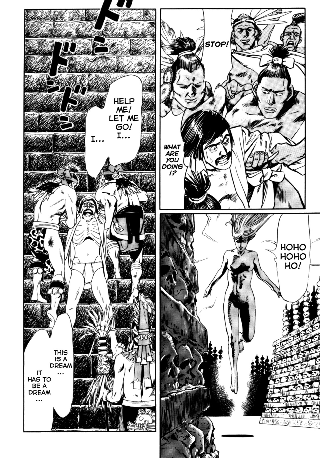 Mephisto Chapter 23 page 21 - Chapter 23: VI: The Strange Chronicles of Alma 2: The Golden Figures of the Aztecs