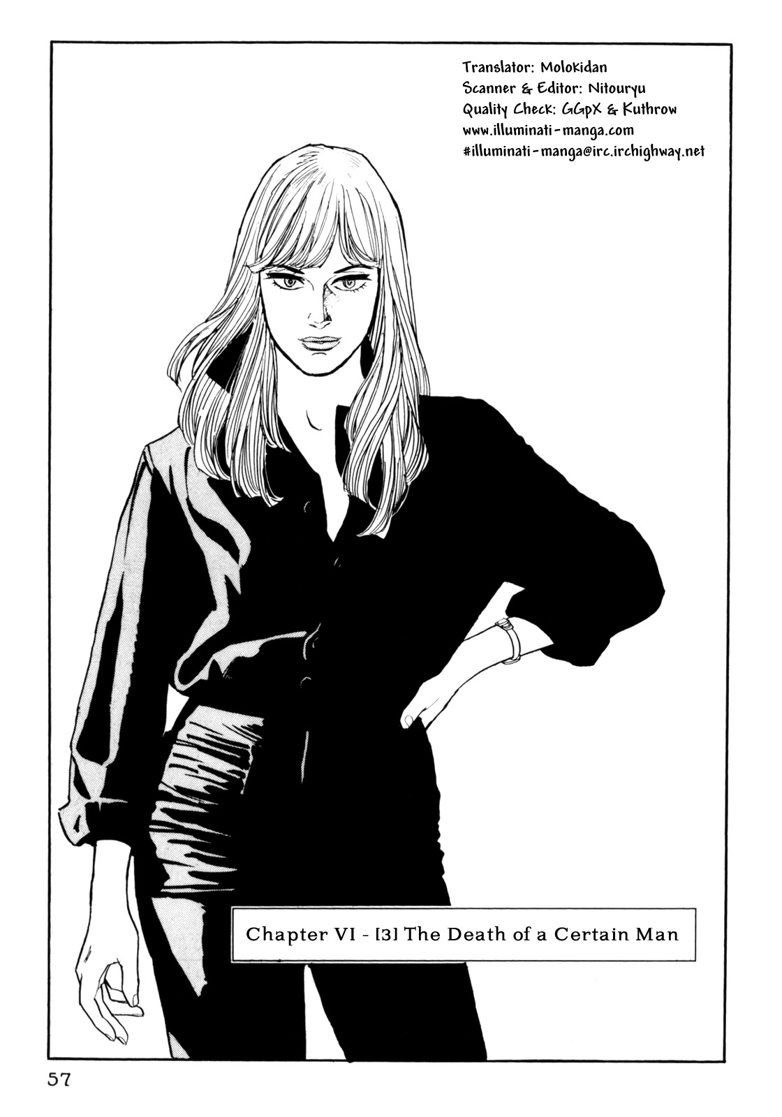 Mephisto Chapter 24 page 1 - Chapter 24: VI: The Strange Chronicles of Alma 3: The Death of a Certain Man