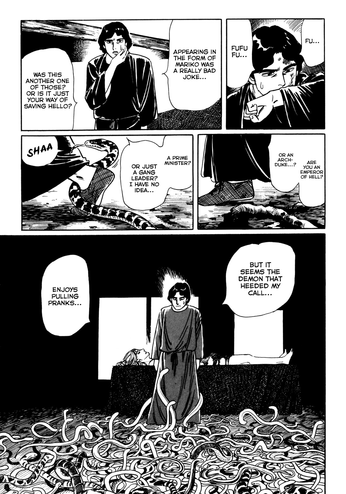 Mephisto Chapter 4 page 11 - Chapter 4: II: Rudou Reiji 3: Reincarnation