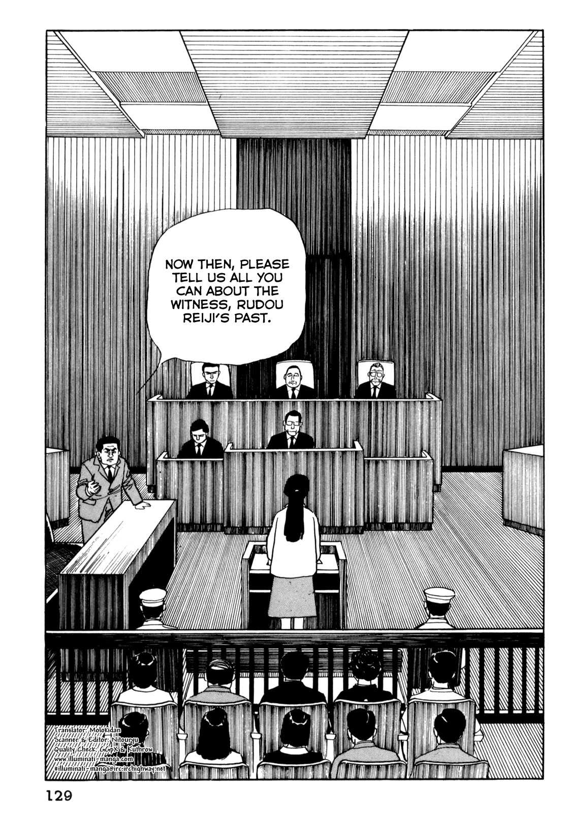 Mephisto Chapter 7 page 1 - Chapter 7: III: The Judged 3: Youko