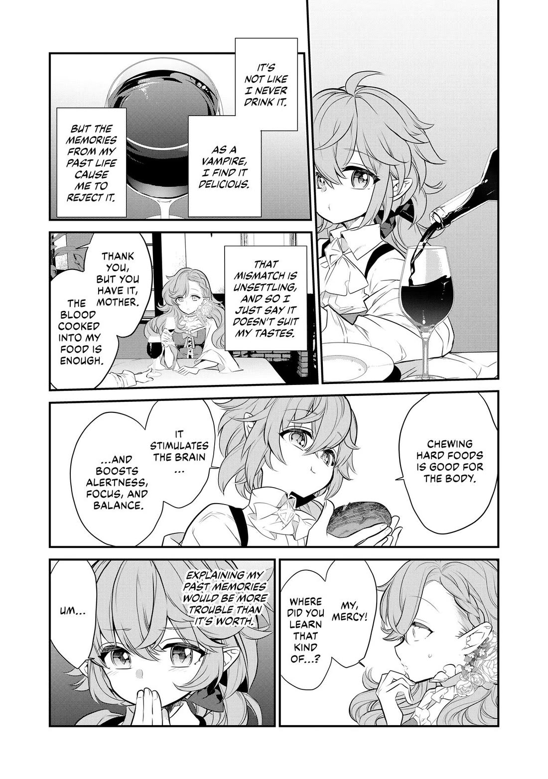 Mercedes and the Waning Moon: The Dungeoneering Feats of a Discarded Vampire Aristocrat Chapter 1 page 13 - Chapter 1