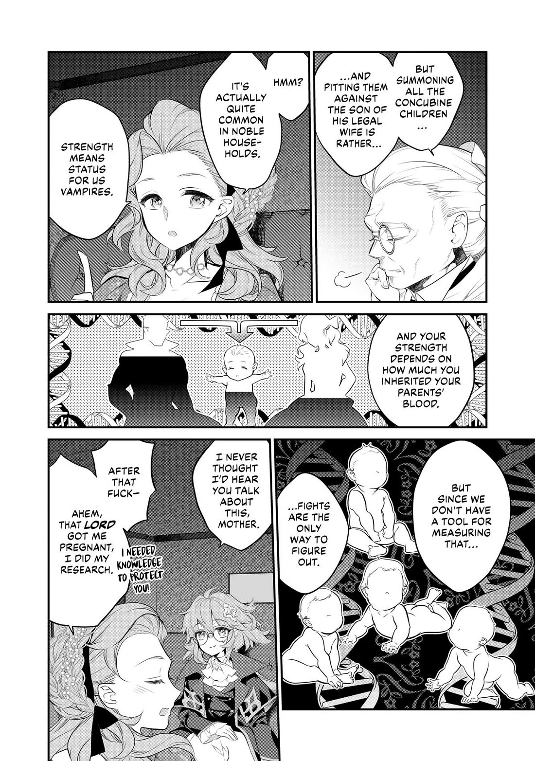 Mercedes and the Waning Moon: The Dungeoneering Feats of a Discarded Vampire Aristocrat Chapter 12 page 14 - Chapter 12