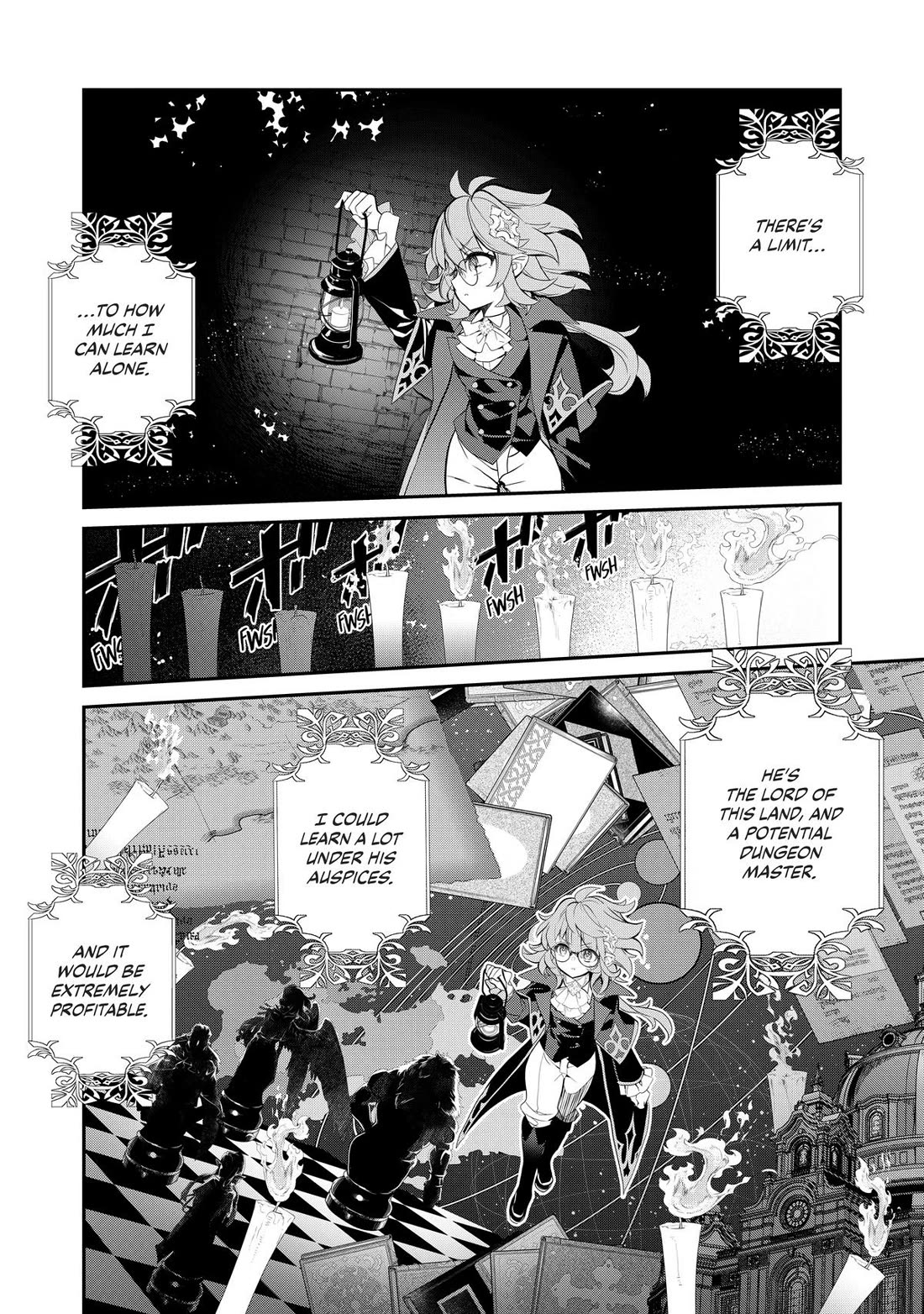 Mercedes and the Waning Moon: The Dungeoneering Feats of a Discarded Vampire Aristocrat Chapter 13 page 32 - Chapter 13