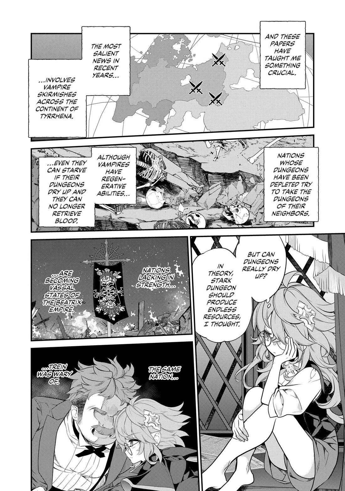 Mercedes and the Waning Moon: The Dungeoneering Feats of a Discarded Vampire Aristocrat Chapter 14 page 4 - Chapter 14