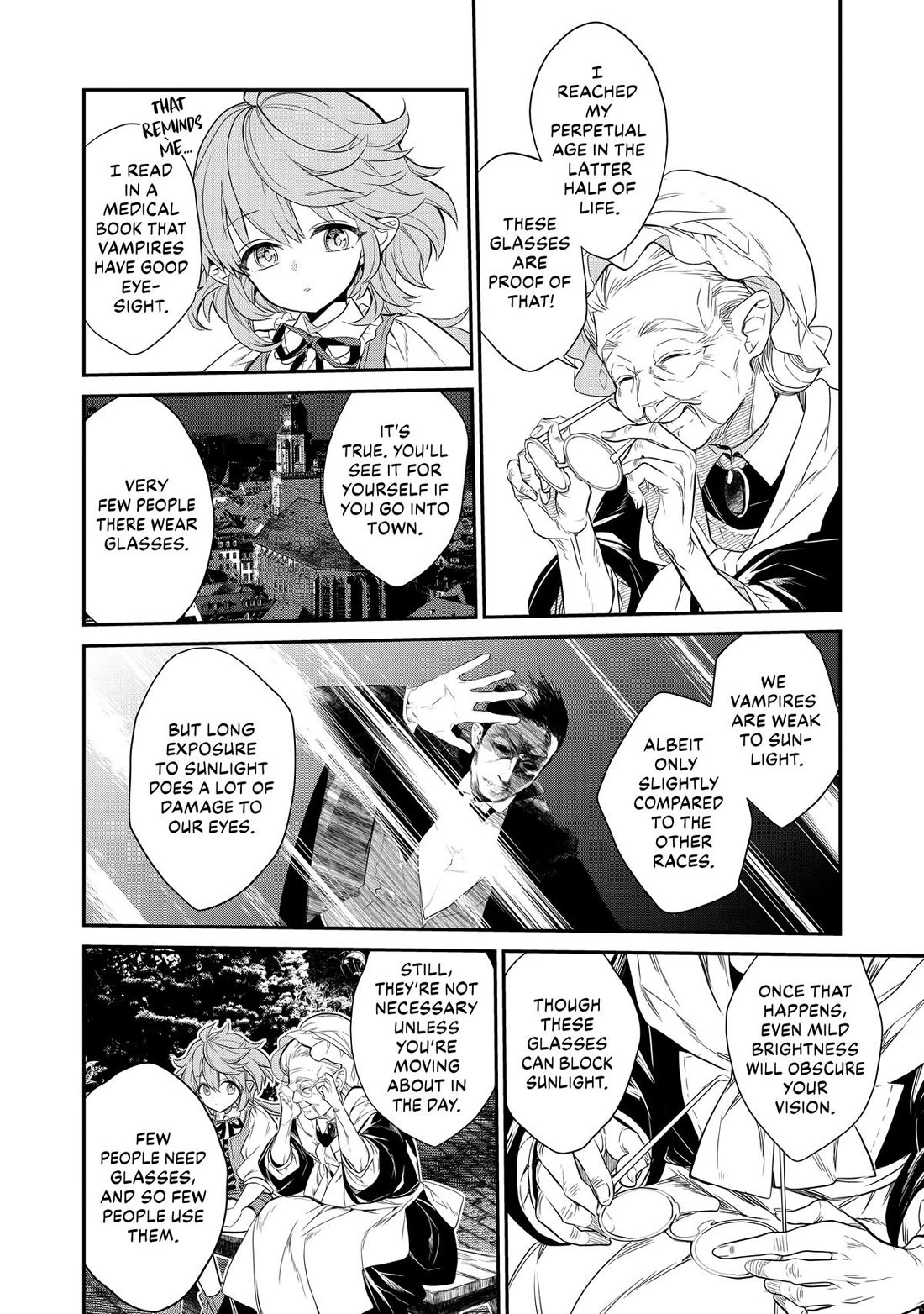 Mercedes and the Waning Moon: The Dungeoneering Feats of a Discarded Vampire Aristocrat Chapter 3 page 14 - Chapter 3