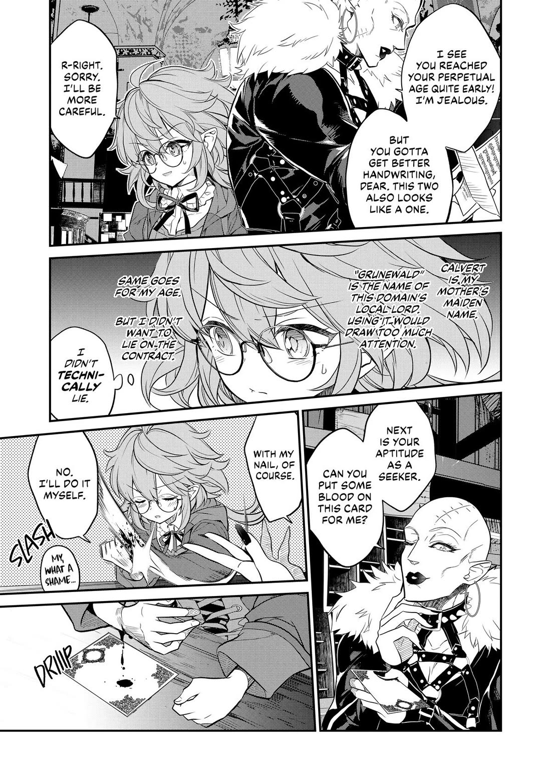 Mercedes and the Waning Moon: The Dungeoneering Feats of a Discarded Vampire Aristocrat Chapter 3 page 25 - Chapter 3