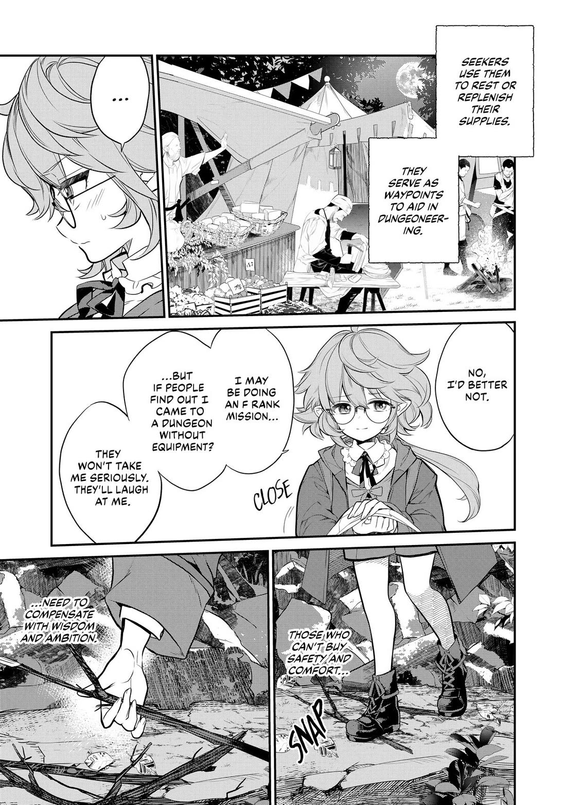 Mercedes and the Waning Moon: The Dungeoneering Feats of a Discarded Vampire Aristocrat Chapter 4 page 3 - Chapter 4