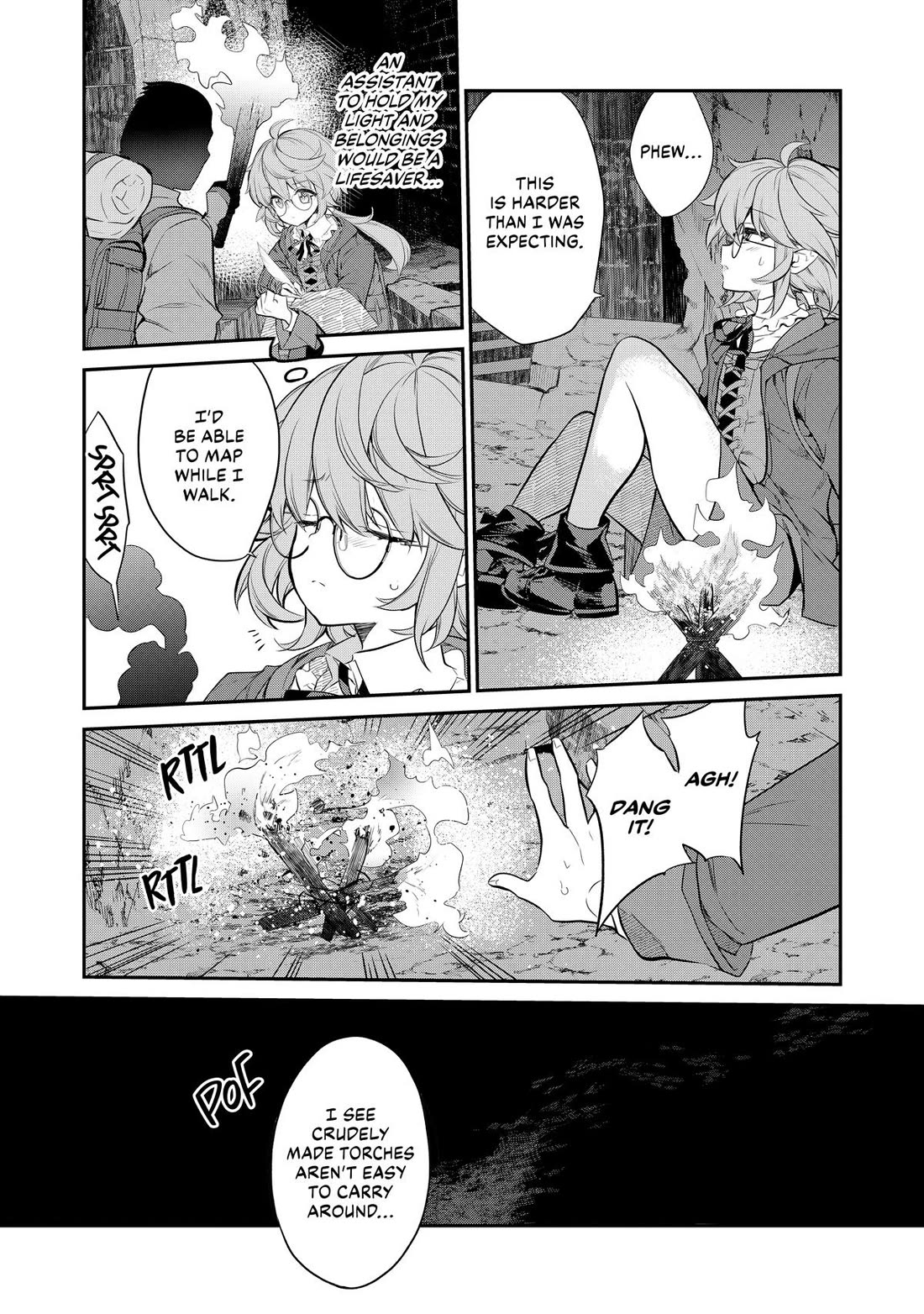 Mercedes and the Waning Moon: The Dungeoneering Feats of a Discarded Vampire Aristocrat Chapter 4 page 8 - Chapter 4
