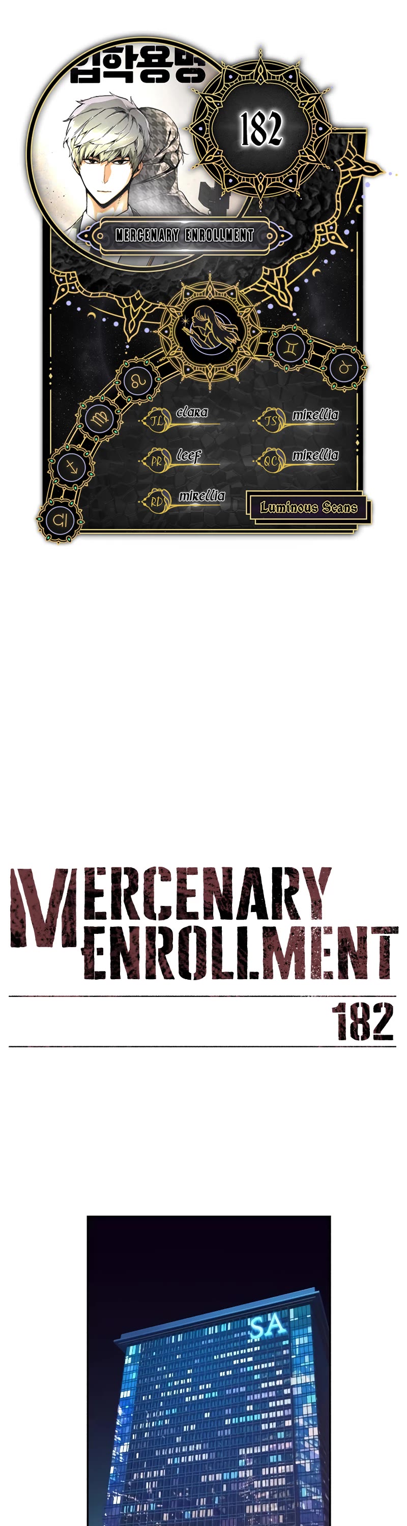 Mercenary Enrollment Chapter 182 page 1 - Chapter 182