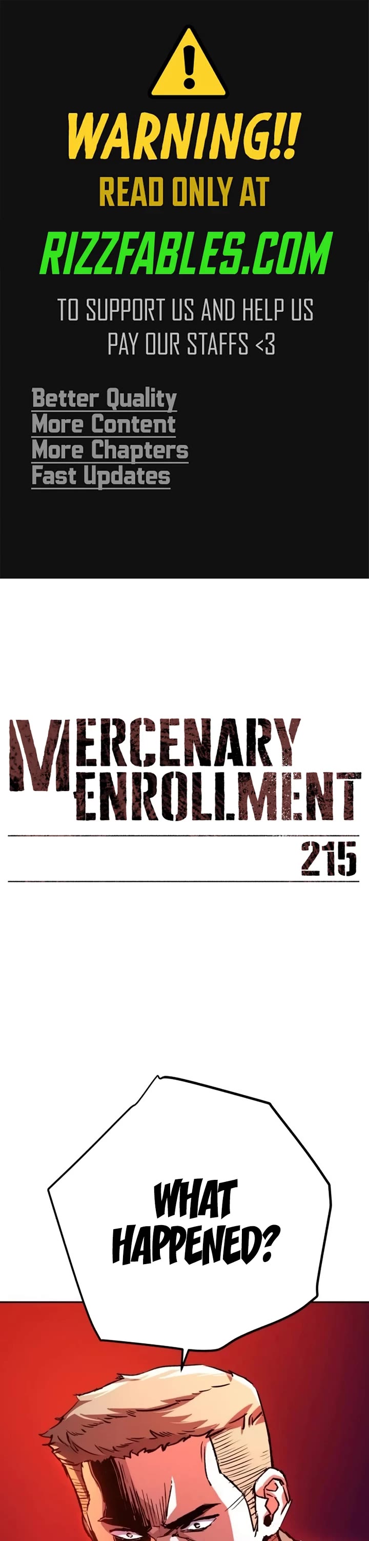 Mercenary Enrollment Chapter 215 page 1 - Chapter 215