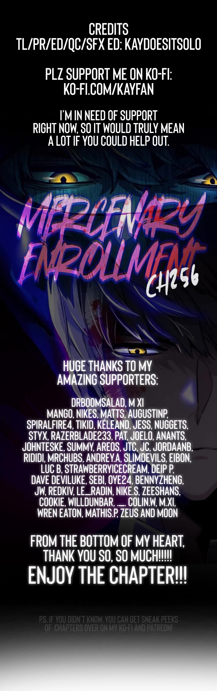 Mercenary Enrollment Chapter 256 page 1 - Chapter 256