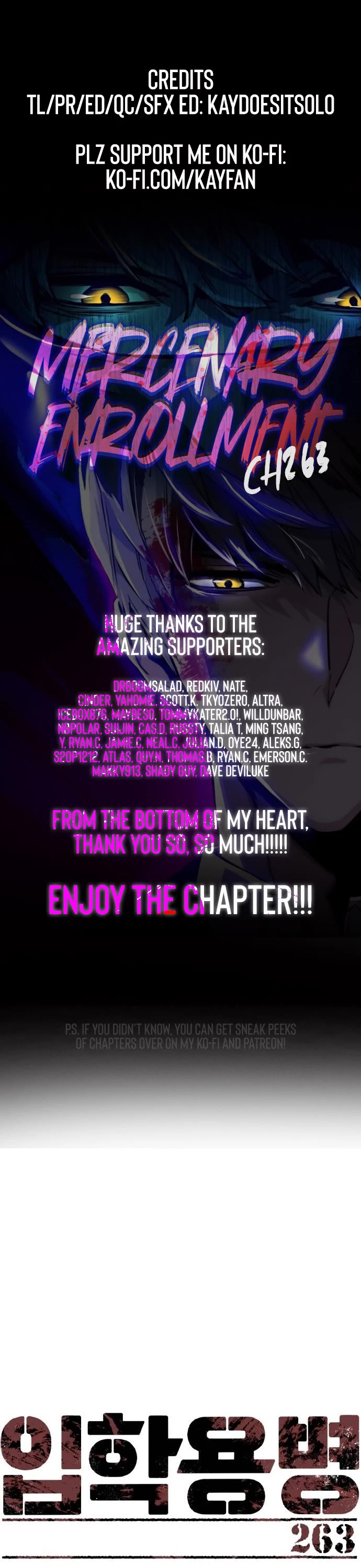 Mercenary Enrollment Chapter 263 page 1 - Chapter 263