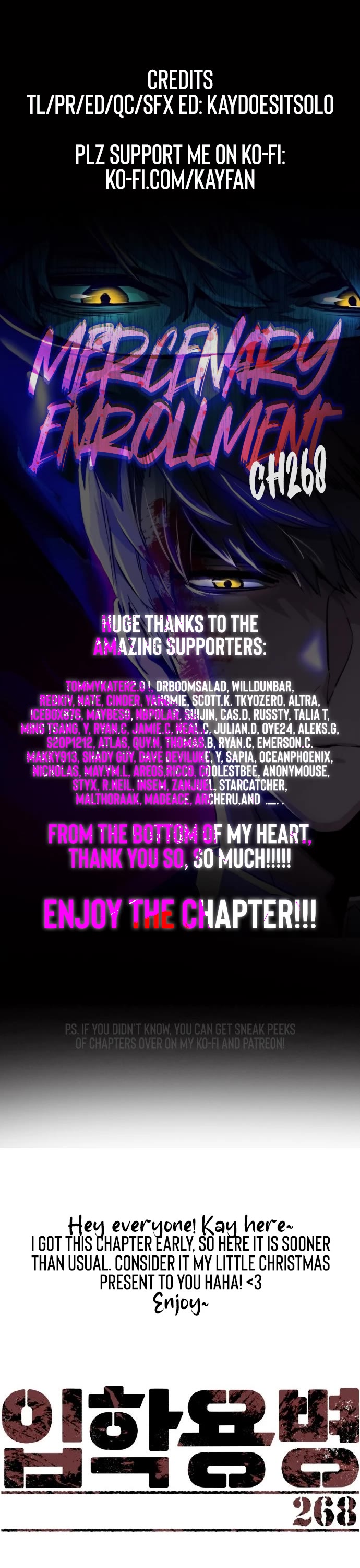 Mercenary Enrollment Chapter 268 page 1 - Chapter 268