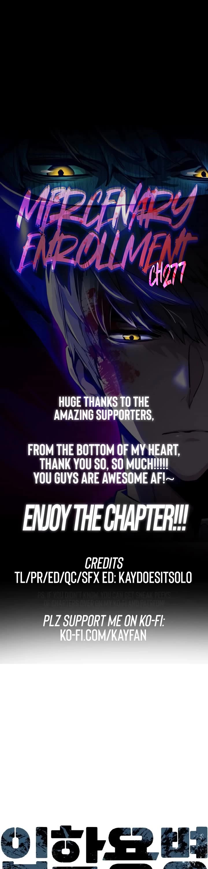 Mercenary Enrollment Chapter 277 page 1 - Chapter 277