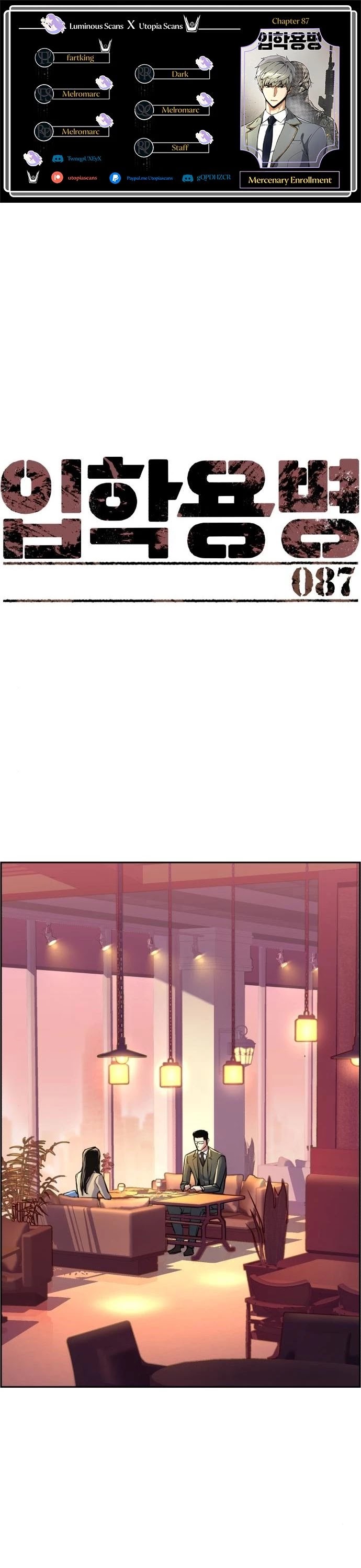 Mercenary Enrollment Chapter 87 page 1 - Chapter 87