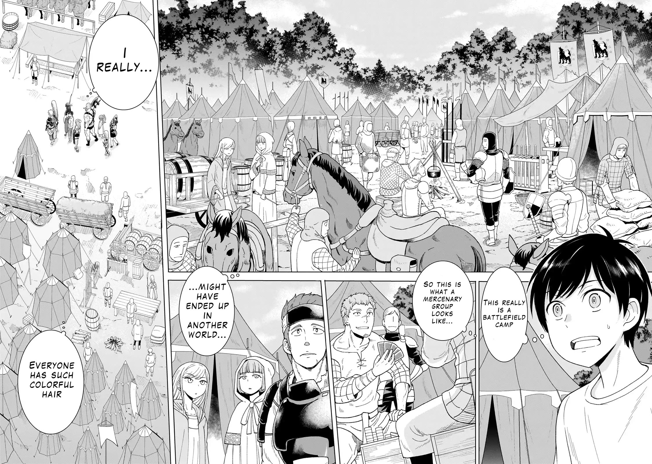 Mercenary Group Cook Chapter 1 page 31 - Chapter 1