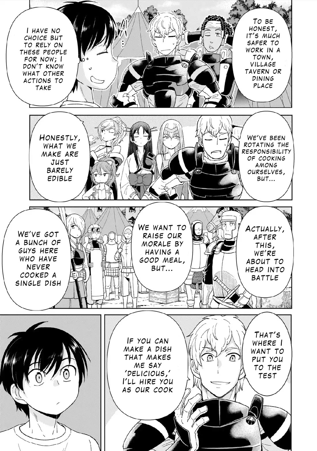 Mercenary Group Cook Chapter 1 page 33 - Chapter 1