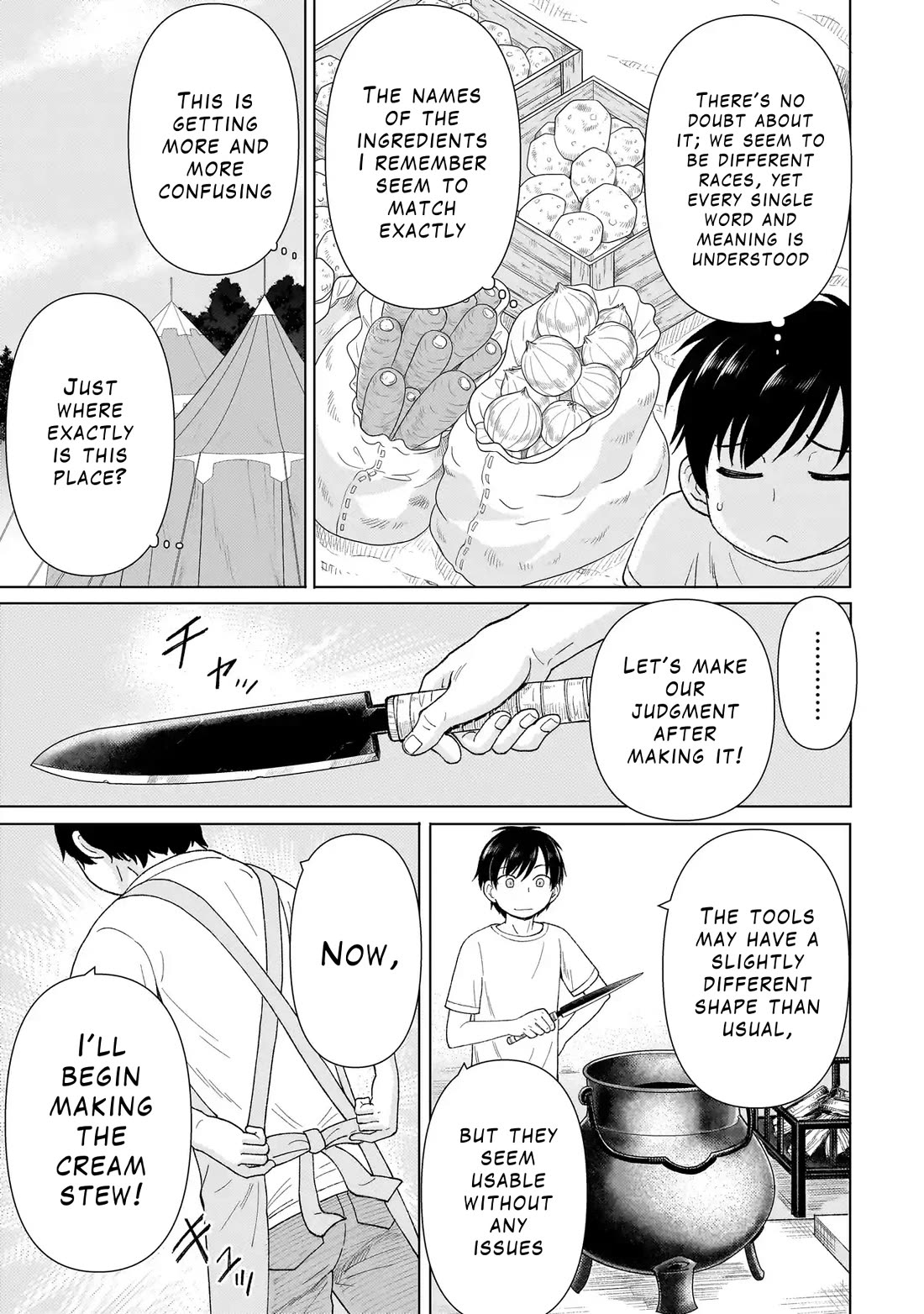 Mercenary Group Cook Chapter 1 page 37 - Chapter 1