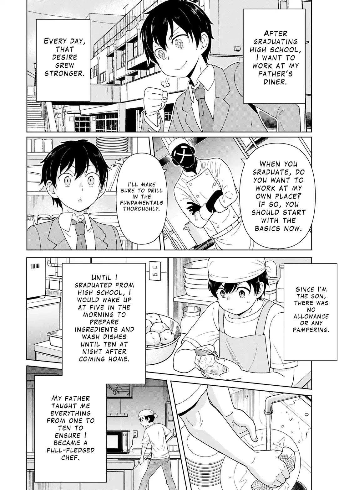 Mercenary Group Cook Chapter 1 page 6 - Chapter 1