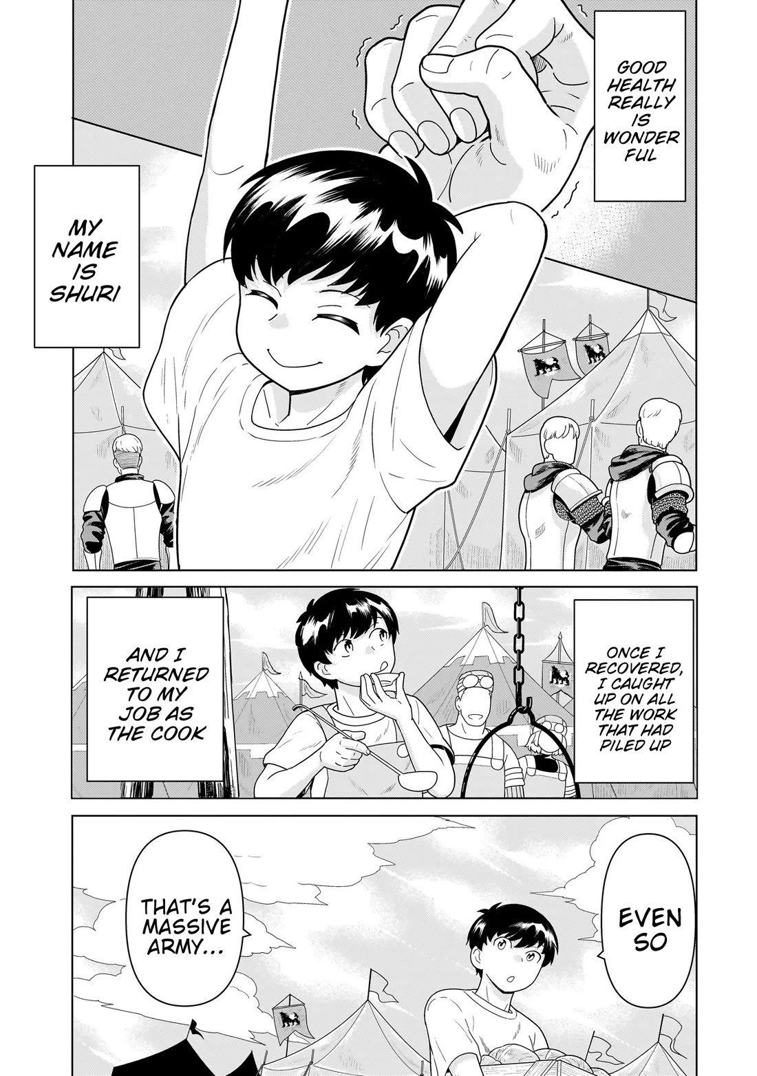 Mercenary Group Cook Chapter 11 page 1 - Chapter 11