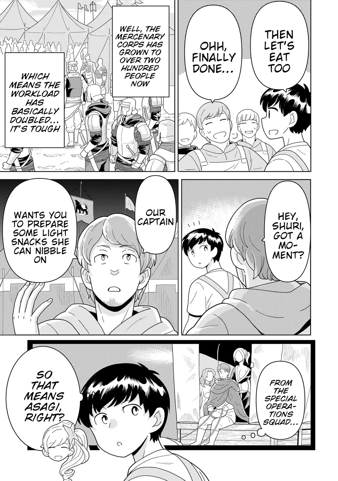 Mercenary Group Cook Chapter 11 page 13 - Chapter 11