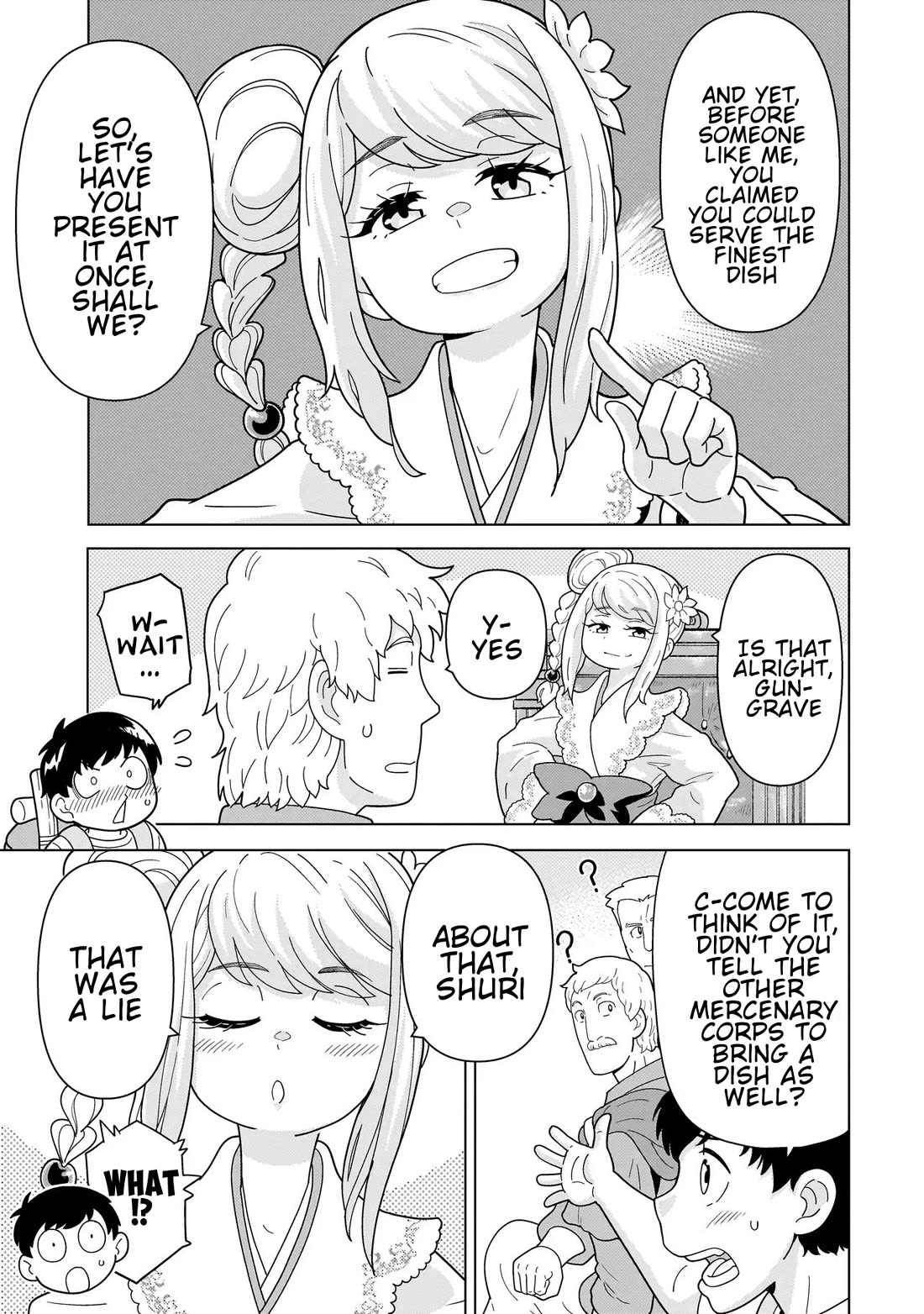 Mercenary Group Cook Chapter 13 page 33 - Chapter 13