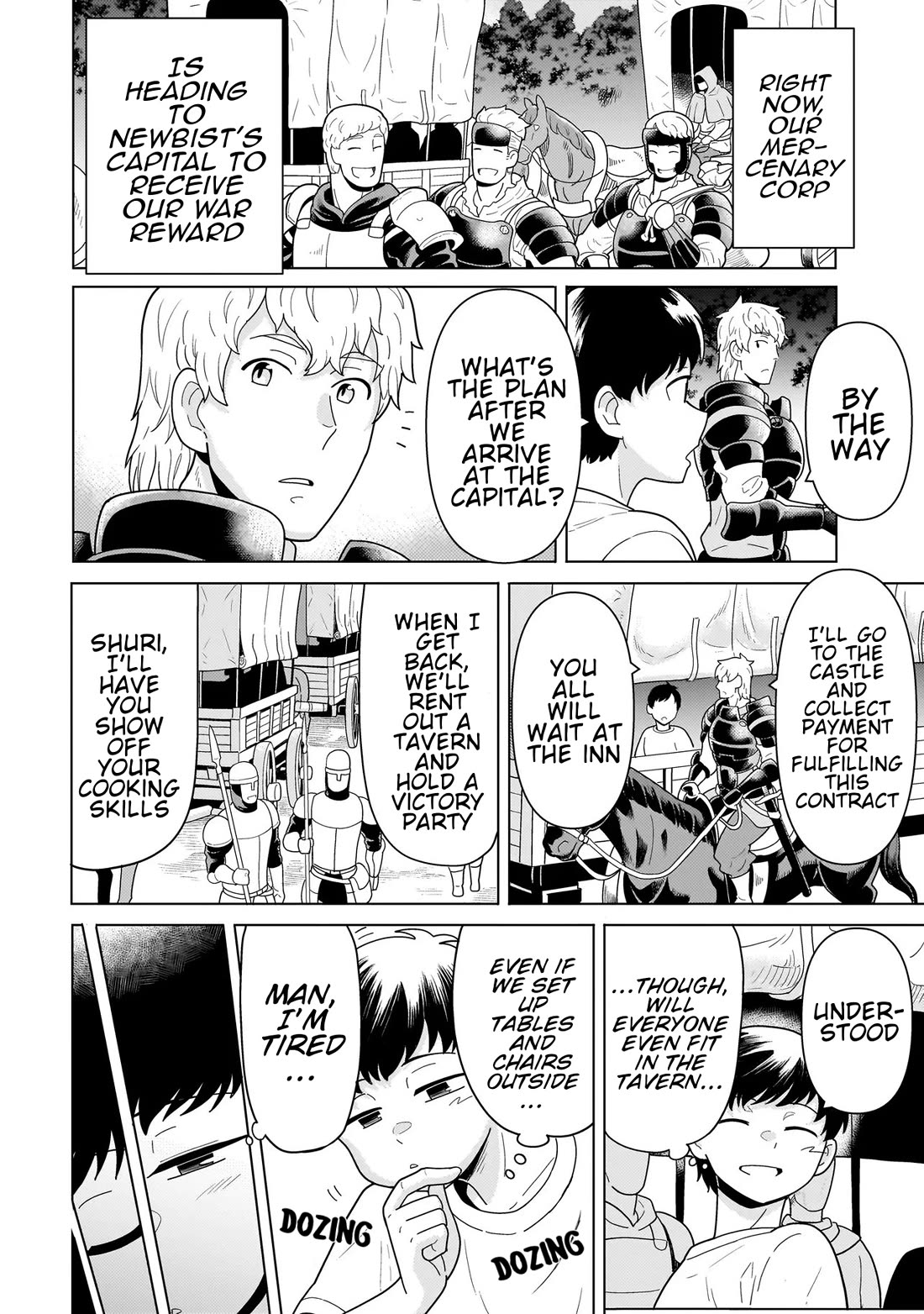 Mercenary Group Cook Chapter 13 page 4 - Chapter 13