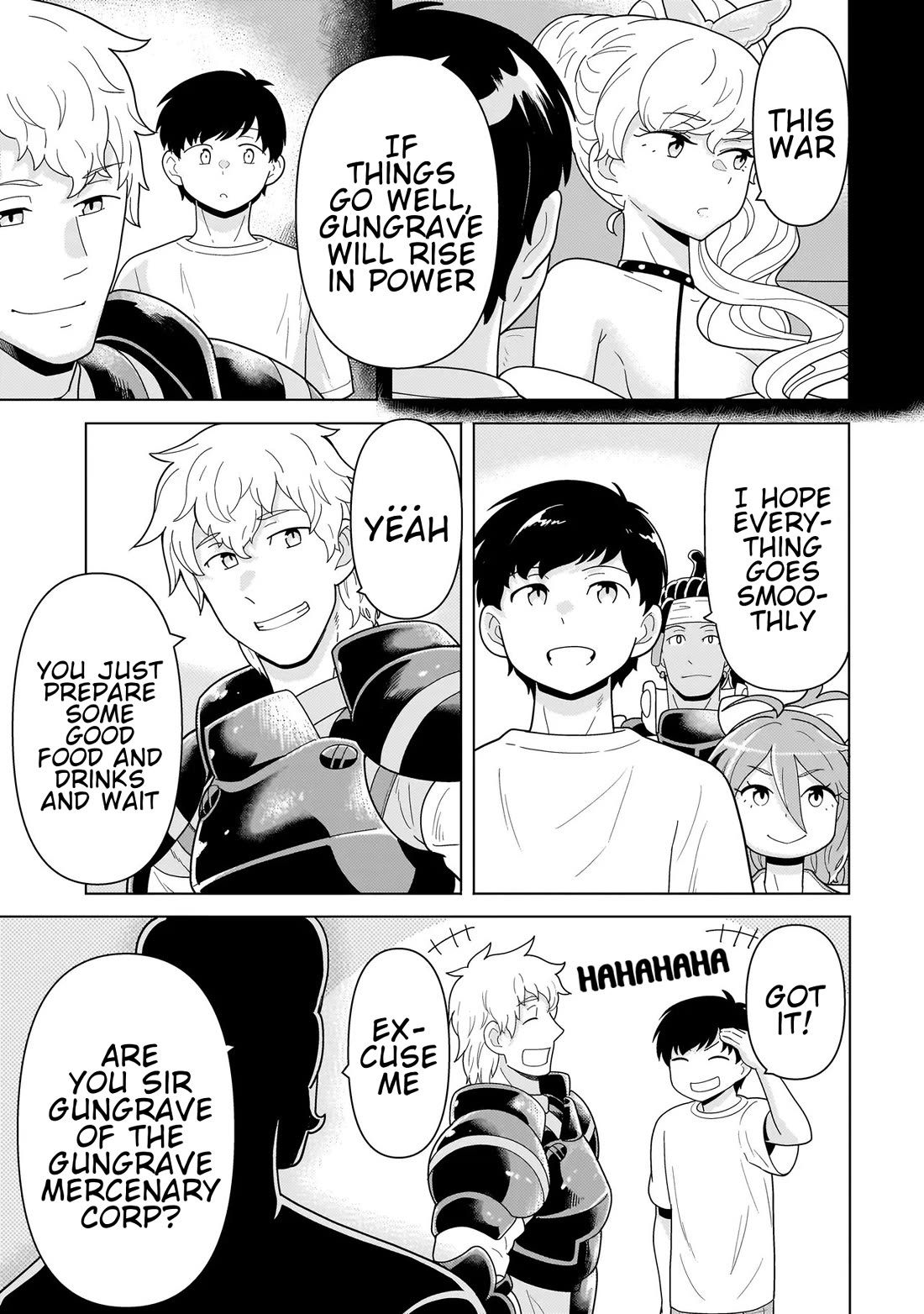 Mercenary Group Cook Chapter 13 page 9 - Chapter 13