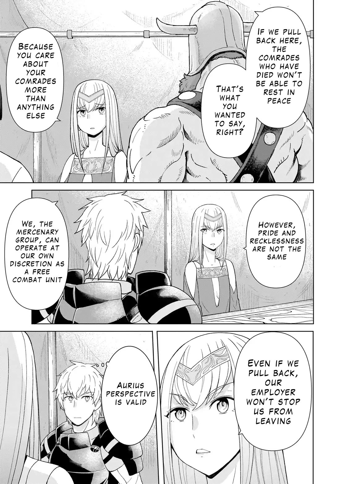 Mercenary Group Cook Chapter 2 page 19 - Chapter 2
