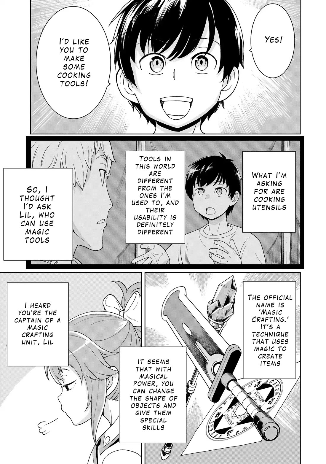 Mercenary Group Cook Chapter 3 page 19 - Chapter 3