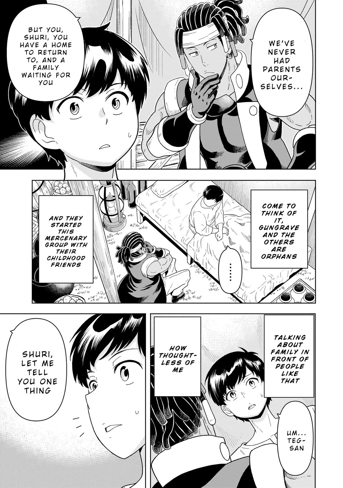 Mercenary Group Cook Chapter 9 page 31 - Chapter 9